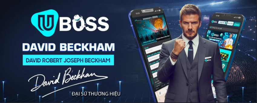 David Beckham - Đại sứ thương hiệu Uboss Casino